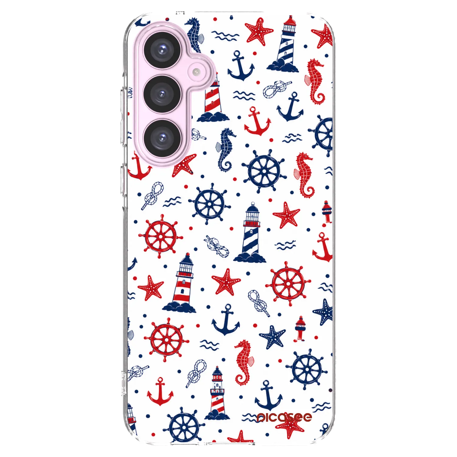 Picasee Samsung Galaxy A55 5G A556B Hülle - Transparentes Silikon - Sailor Vibes