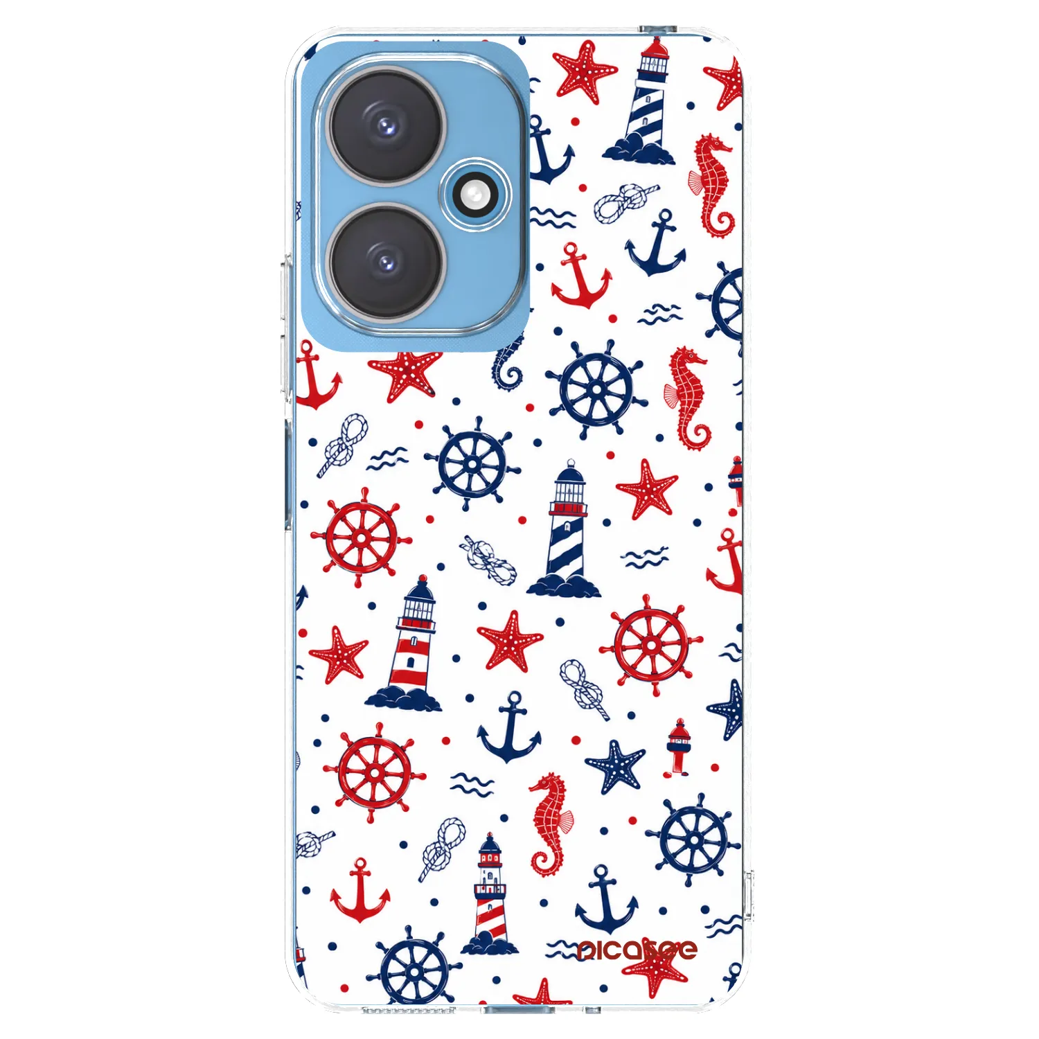 Picasee Xiaomi Redmi 13C 5G Hülle - Transparentes Silikon - Sailor Vibes