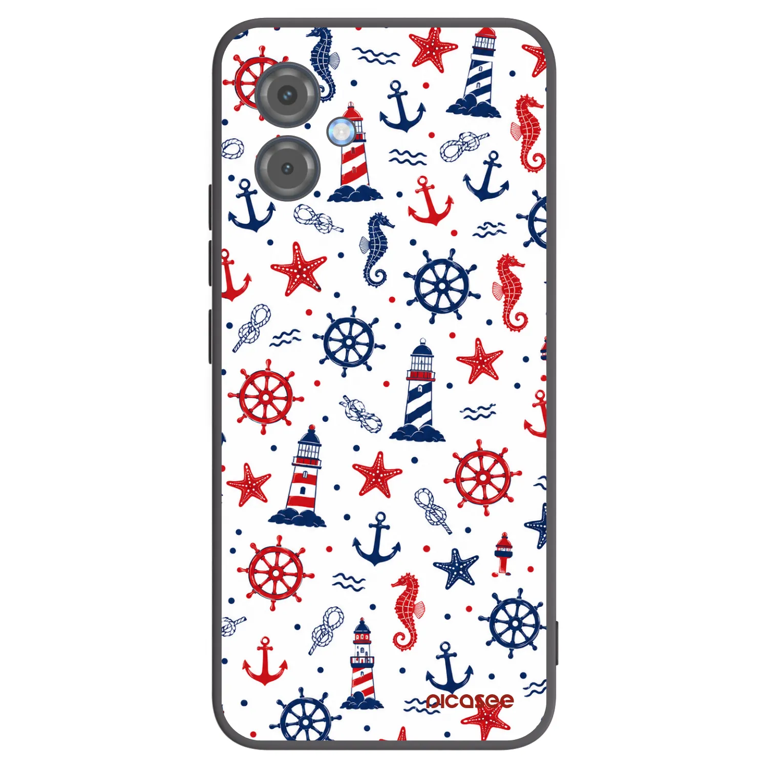 Picasee Motorola Moto G14 Hülle - Schwarzes Silikon - Sailor Vibes