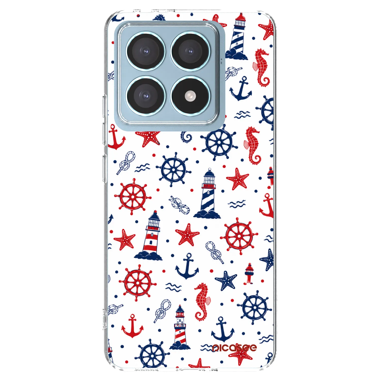 Picasee Xiaomi 14T Pro Hülle - Transparentes Silikon - Sailor Vibes