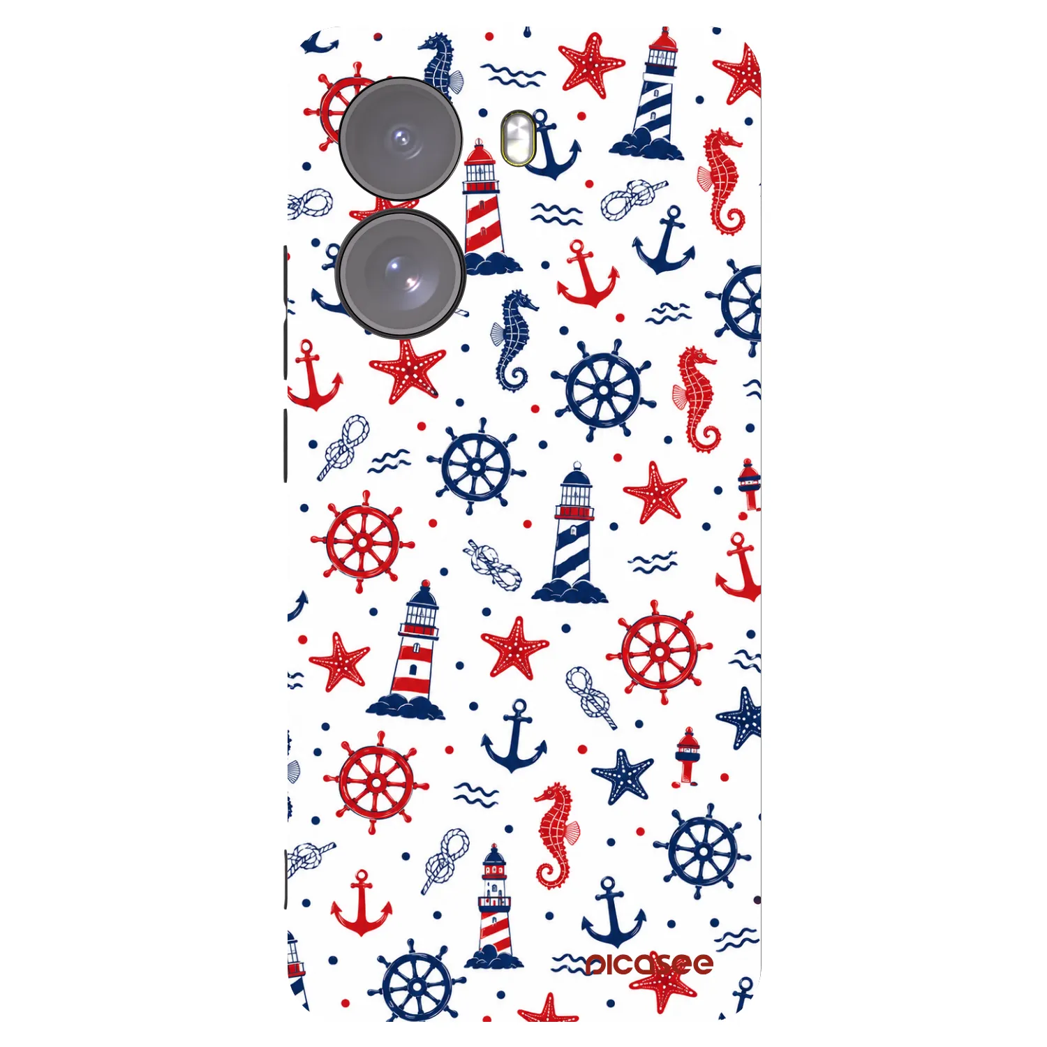 Picasee Xiaomi Poco X7 Hülle - Schwarzes Silikon - Sailor Vibes