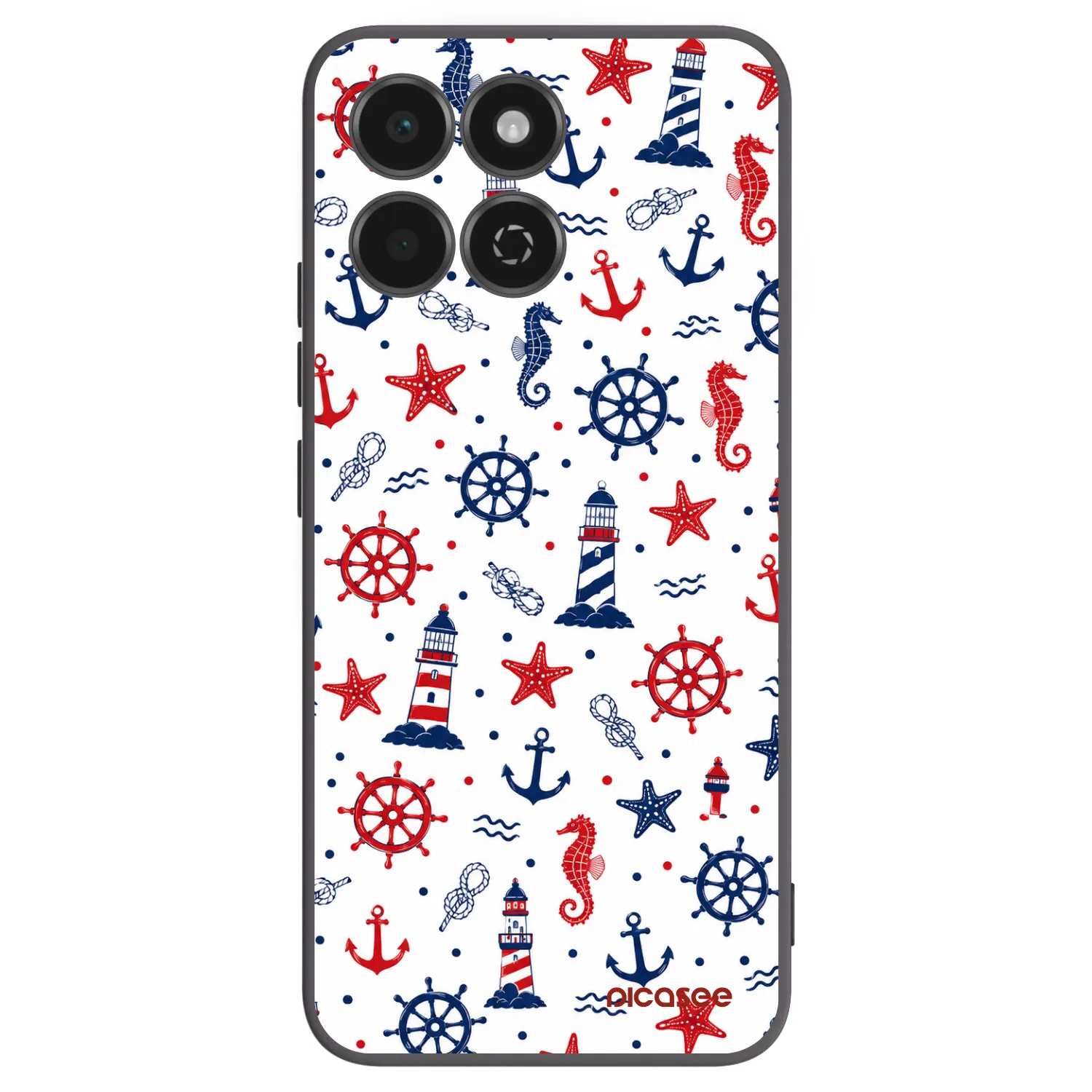 Picasee Honor 200 Smart 5G Hülle - Schwarzes Silikon - Sailor Vibes