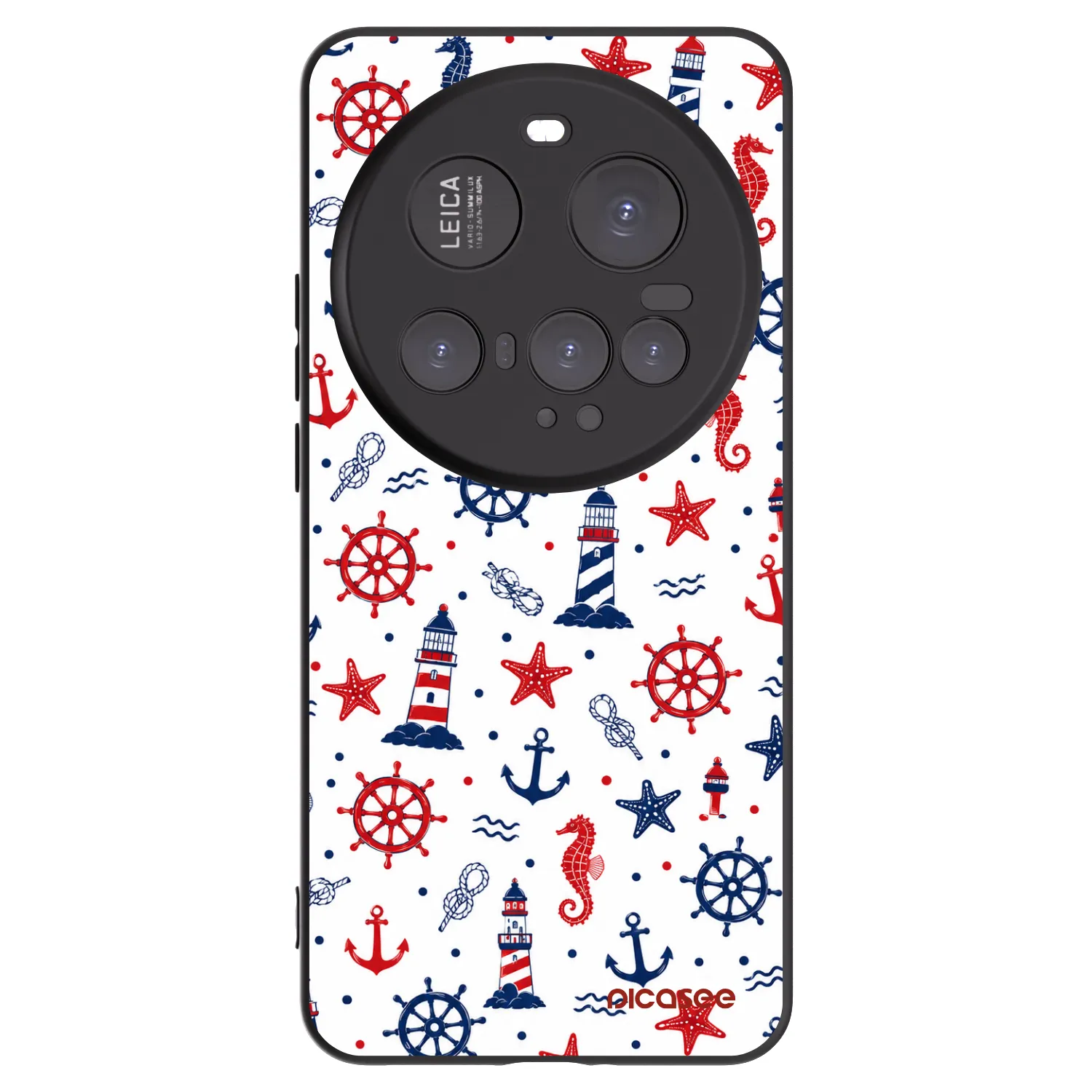 Picasee Xiaomi 15 Ultra Hülle - Schwarzes Silikon - Sailor Vibes