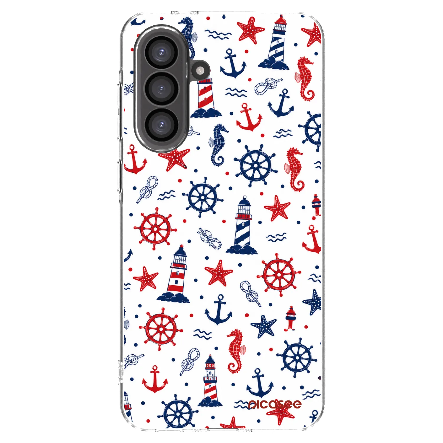 Picasee Samsung Galaxy A56 5G A566B Hülle - Transparentes Silikon - Sailor Vibes