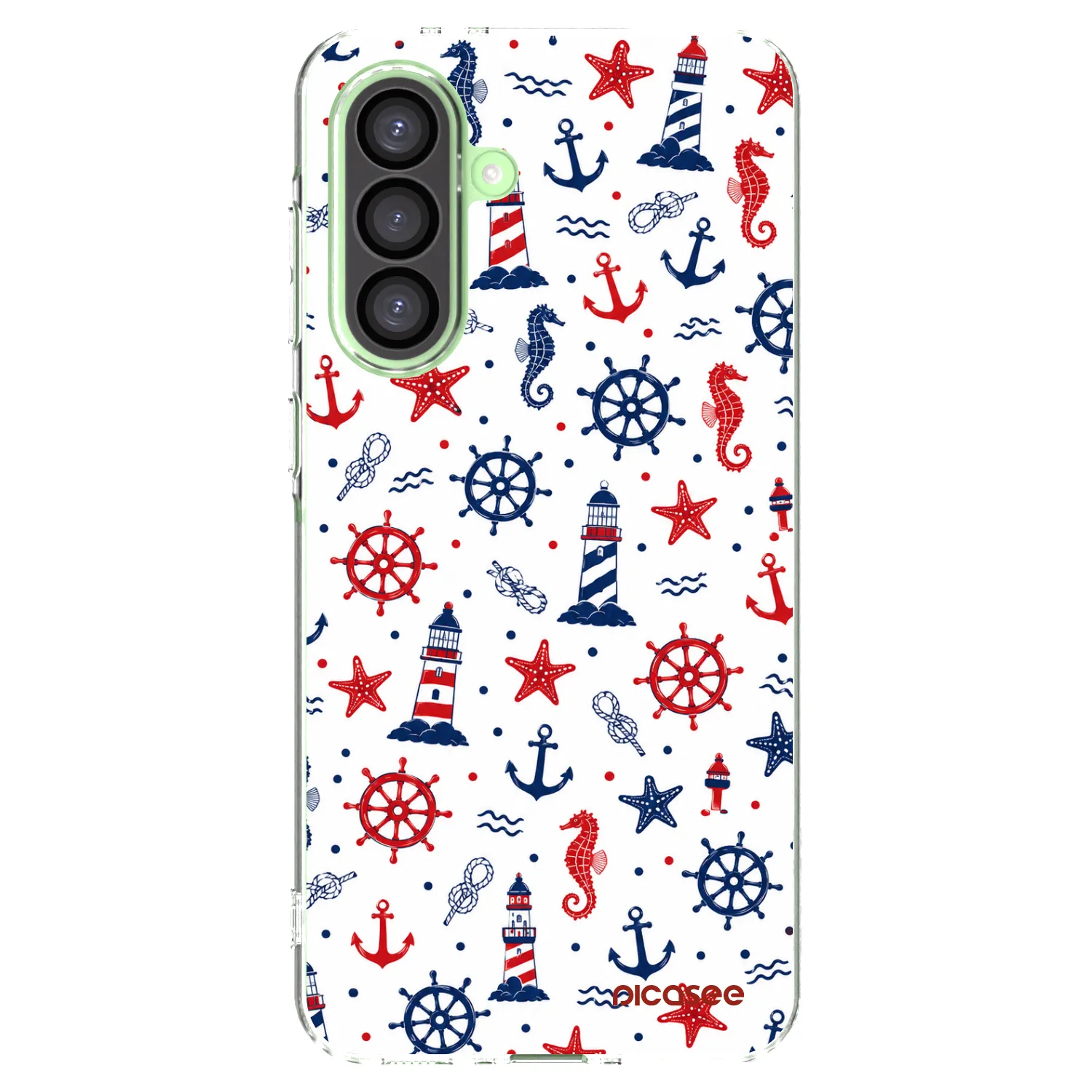 Picasee Samsung Galaxy A26 5G A266B Hülle - Transparentes Silikon - Sailor Vibes