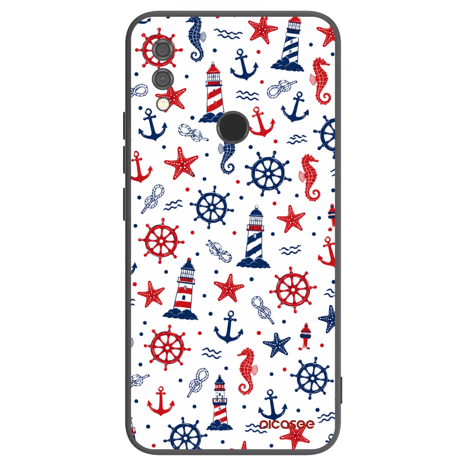 Picasee Xiaomi Redmi Note 7 Hülle - Schwarzes Silikon - Sailor Vibes