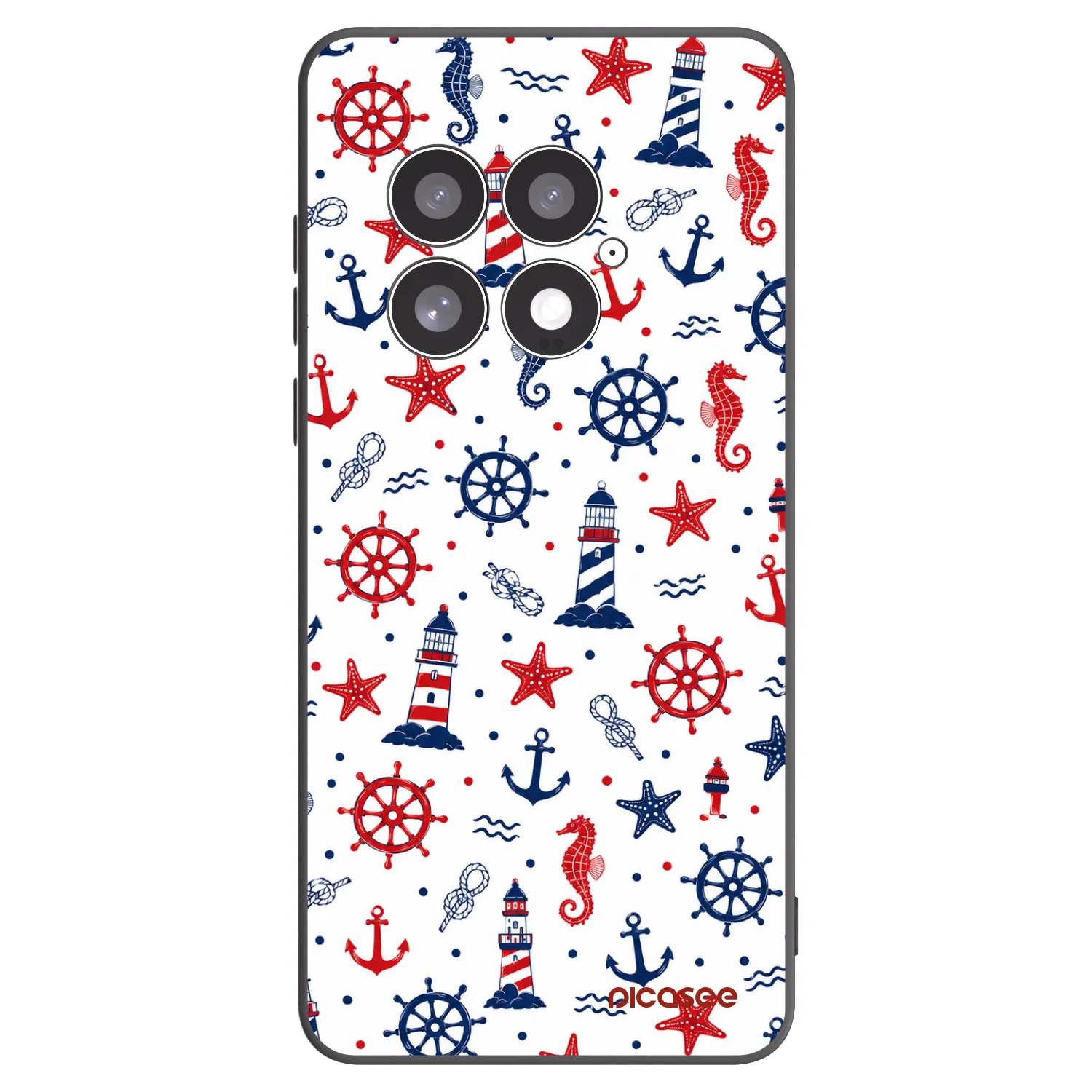 Picasee OnePlus 13 5G Hülle - Schwarzes Silikon - Sailor Vibes