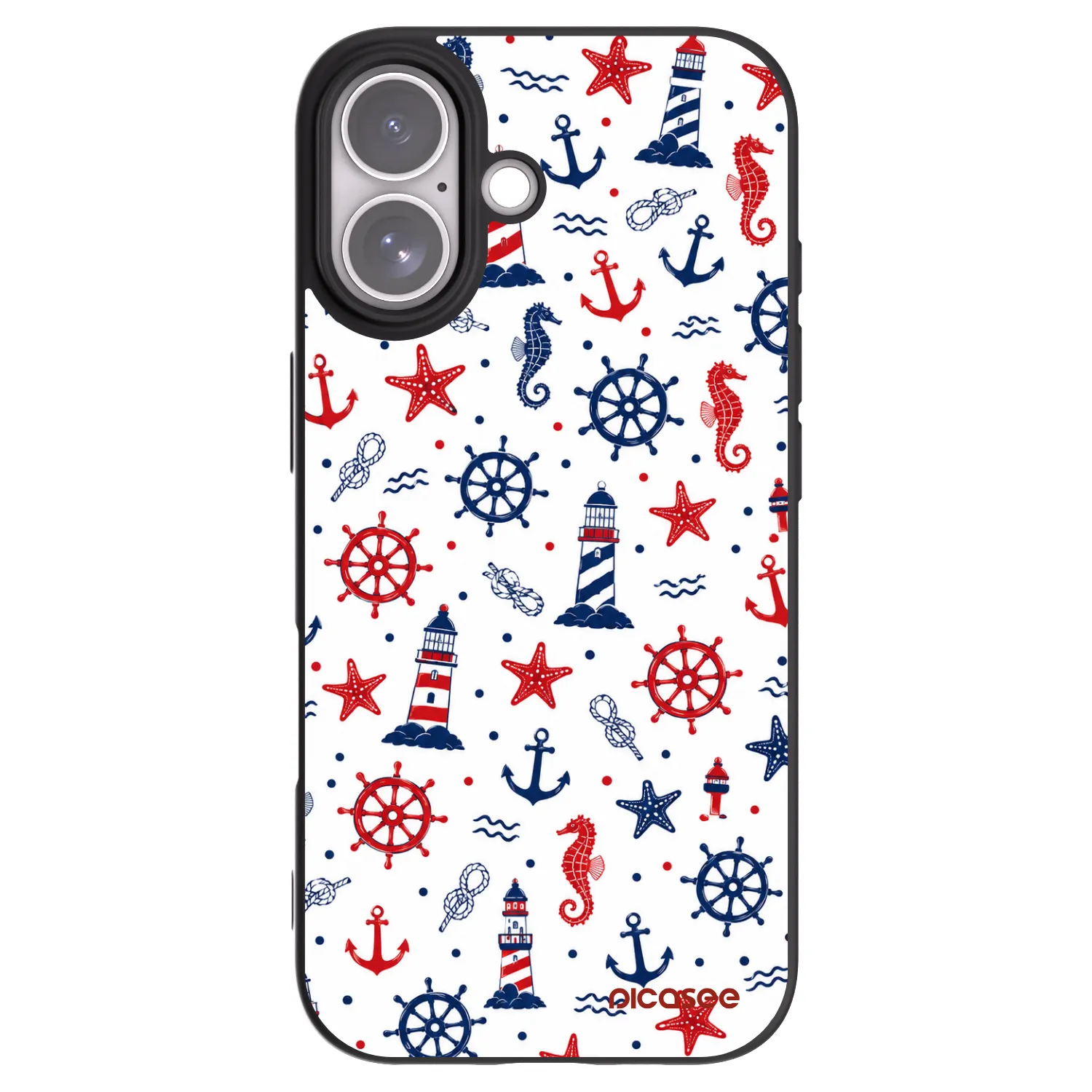 Picasee Apple iPhone 17 Hülle - Schwarzes Silikon - Sailor Vibes