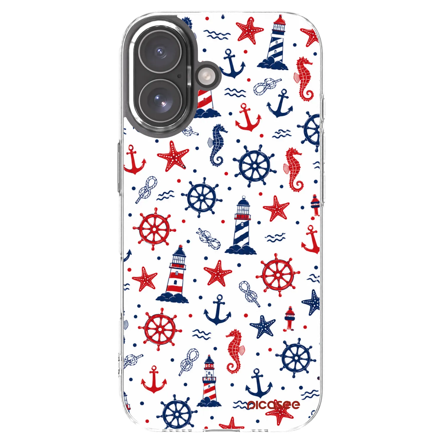 Picasee Apple iPhone 17 Hülle - Transparentes Silikon - Sailor Vibes