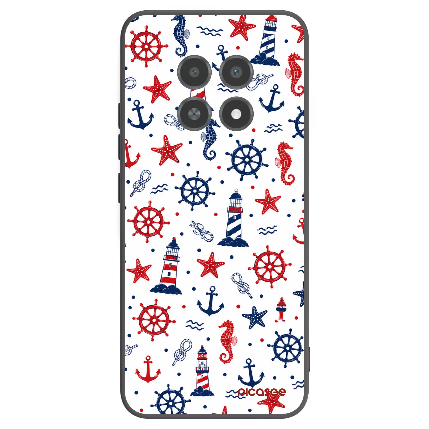 Picasee Realme 12X Hülle - Schwarzes Silikon - Sailor Vibes