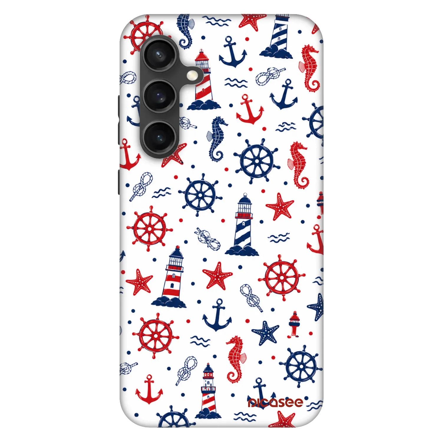 Picasee Fashion Case für Samsung Galaxy S24 FE S721B - Sailor Vibes