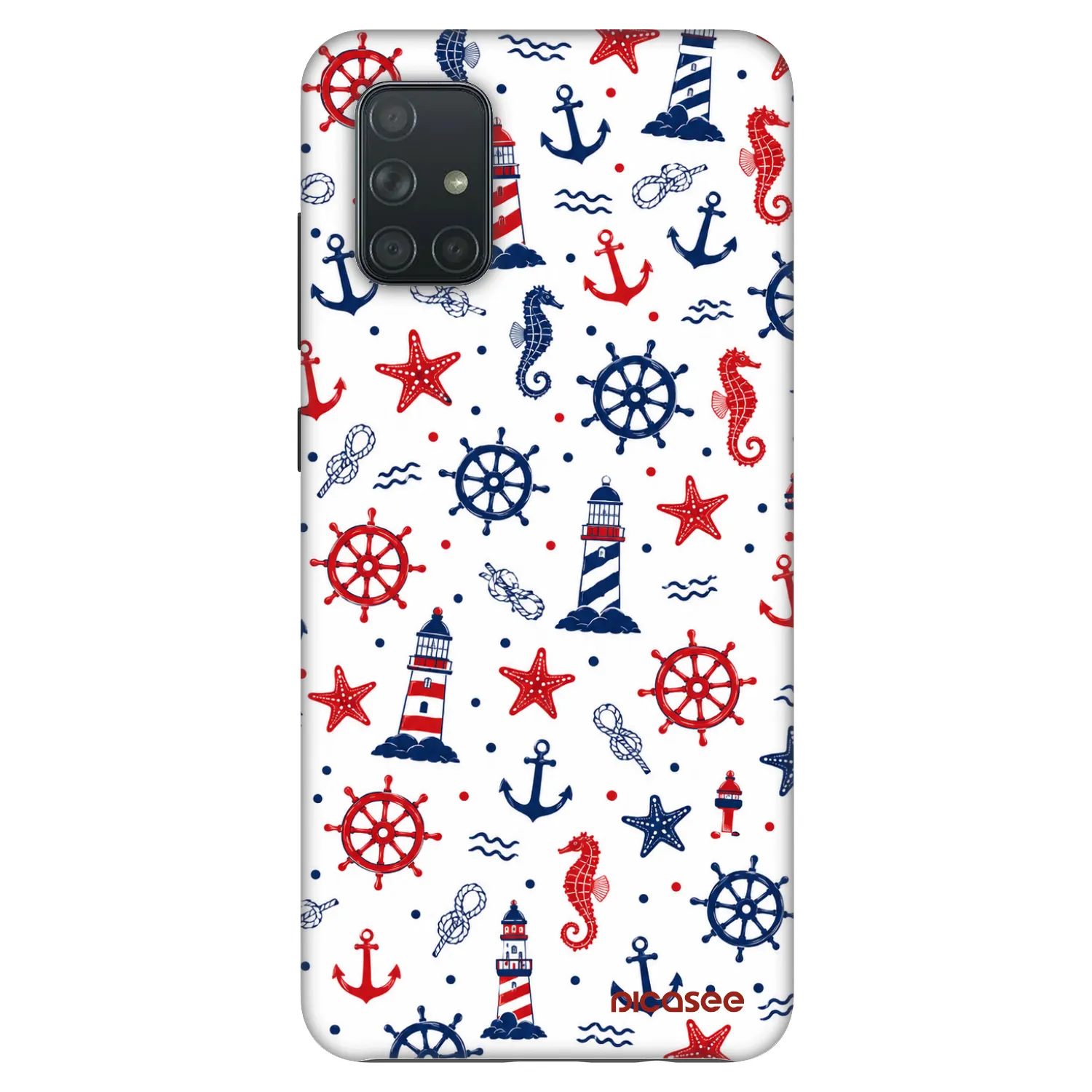 Picasee Fashion Case für Samsung Galaxy A71 A715F - Sailor Vibes
