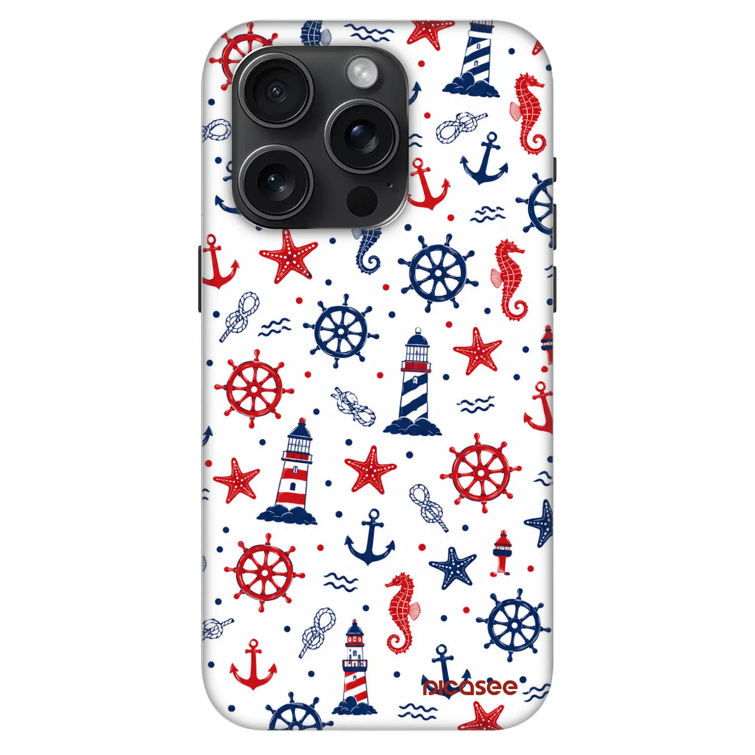 Picasee Fashion Case MagSafe für Apple iPhone 15 Pro - Sailor Vibes