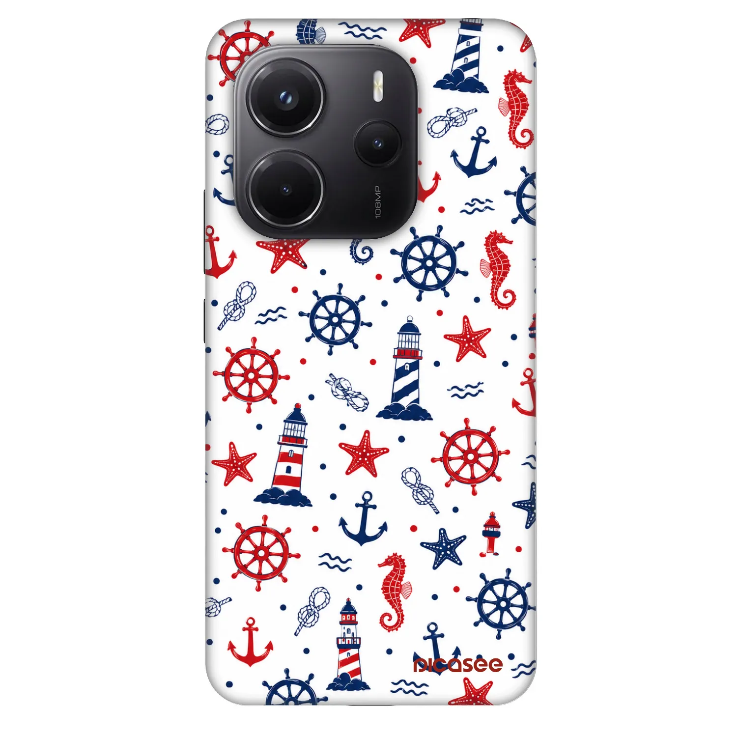 Picasee Fashion Case für Xiaomi Redmi Note 14 4G - Sailor Vibes