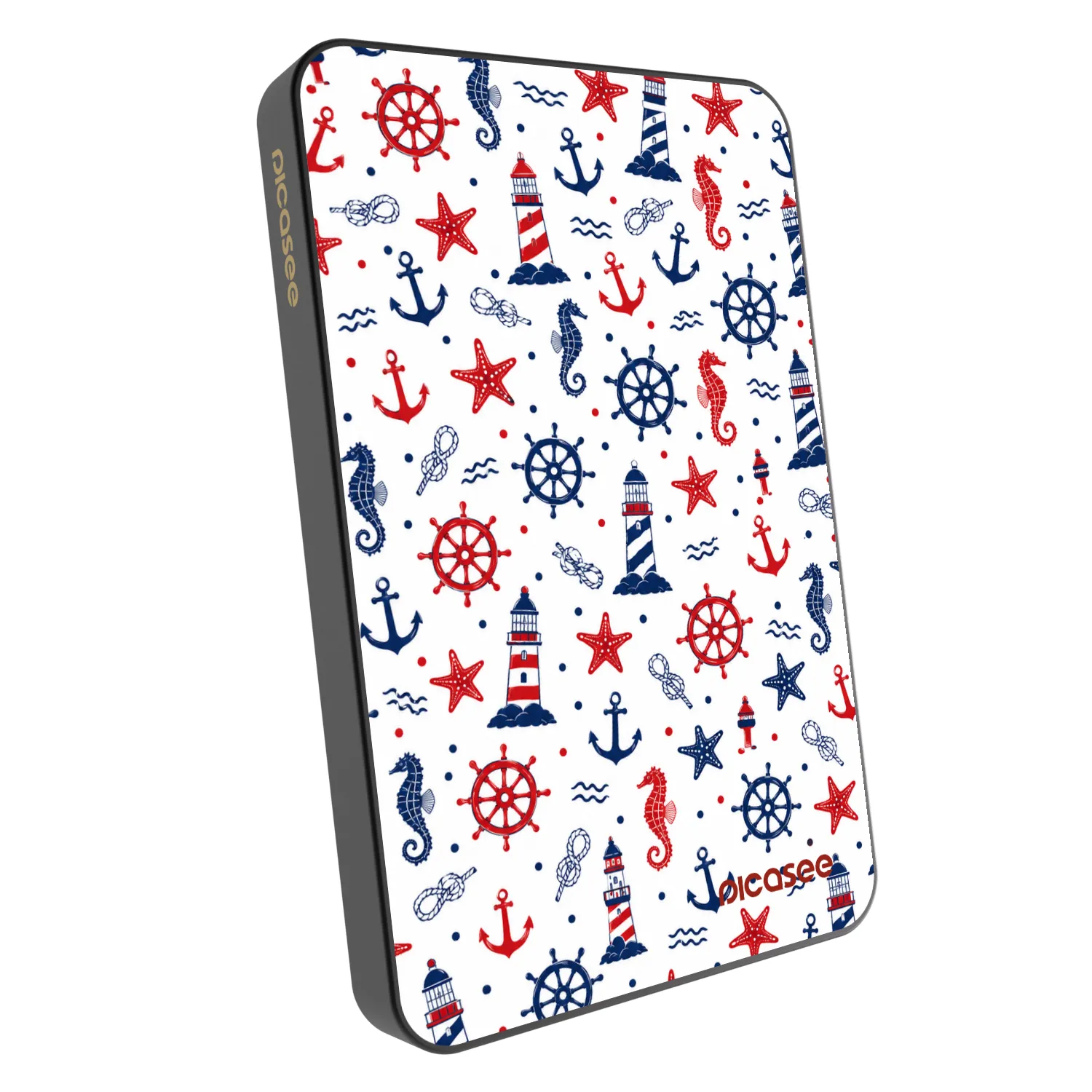 Picasee Powerbank mit MagSafe 5 000 mAh Grau - Sailor Vibes