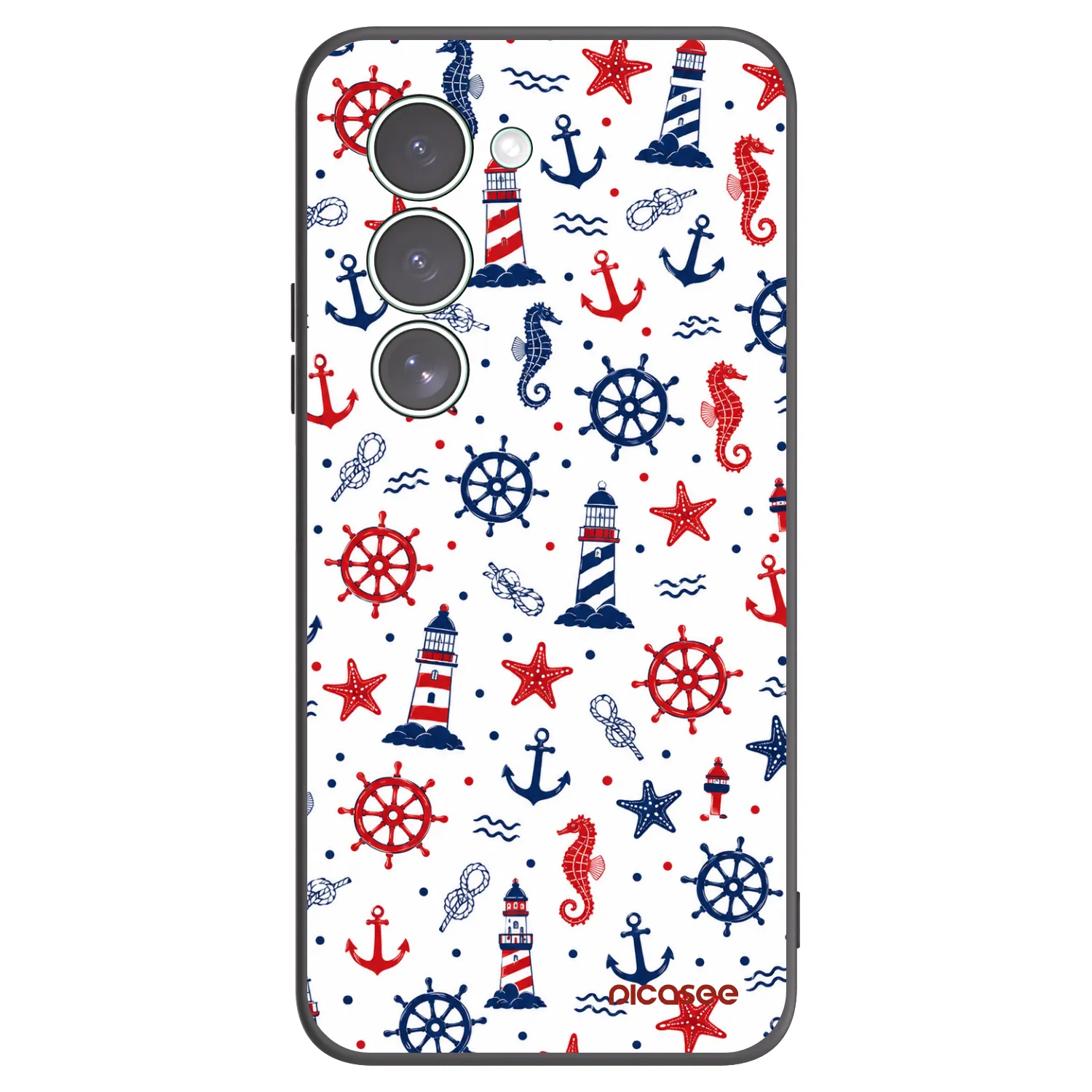 Picasee Xiaomi Redmi 15 5G Hülle - Schwarzes Silikon - Sailor Vibes
