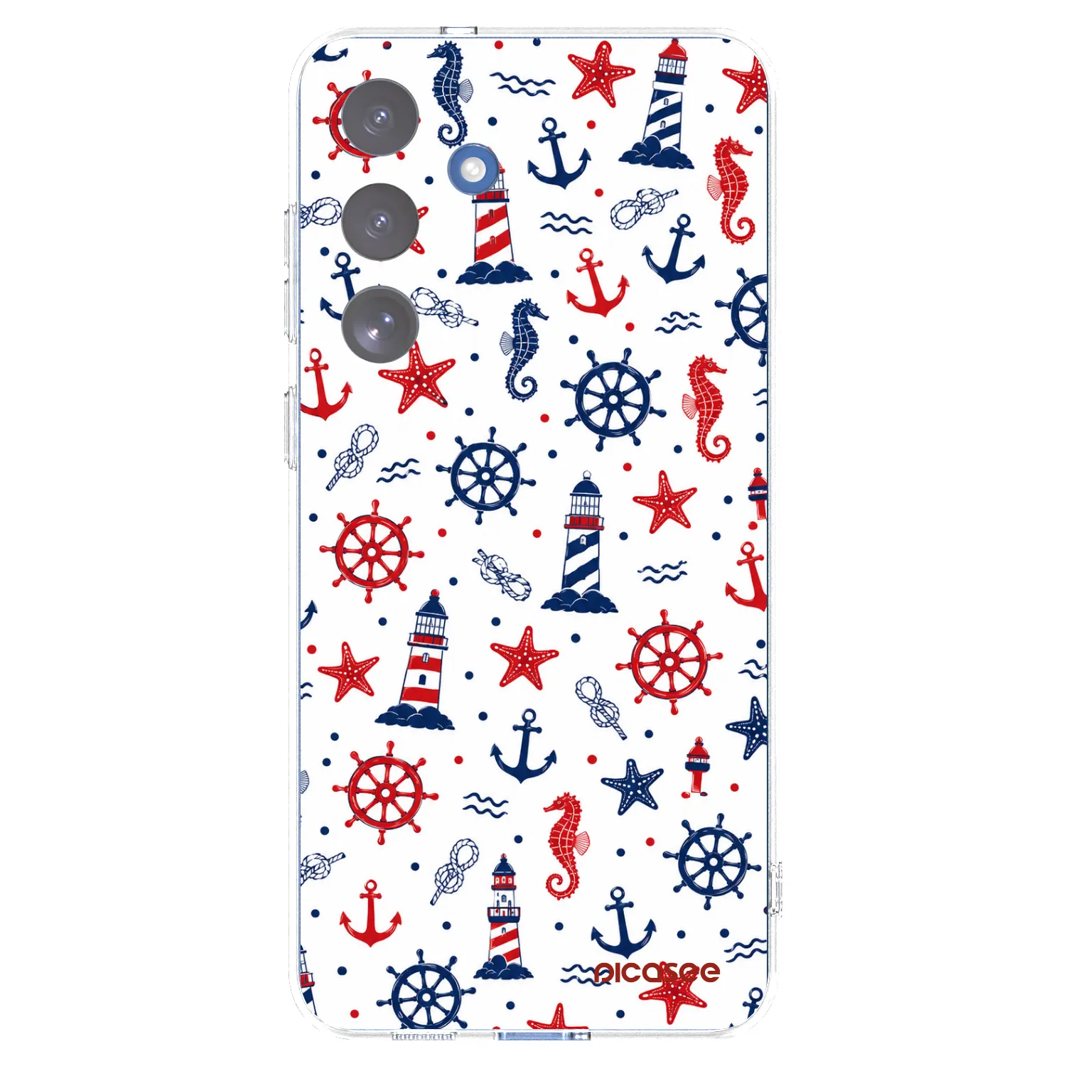Picasee Samsung Galaxy S25 FE 5G Hülle - Transparentes Silikon - Sailor Vibes