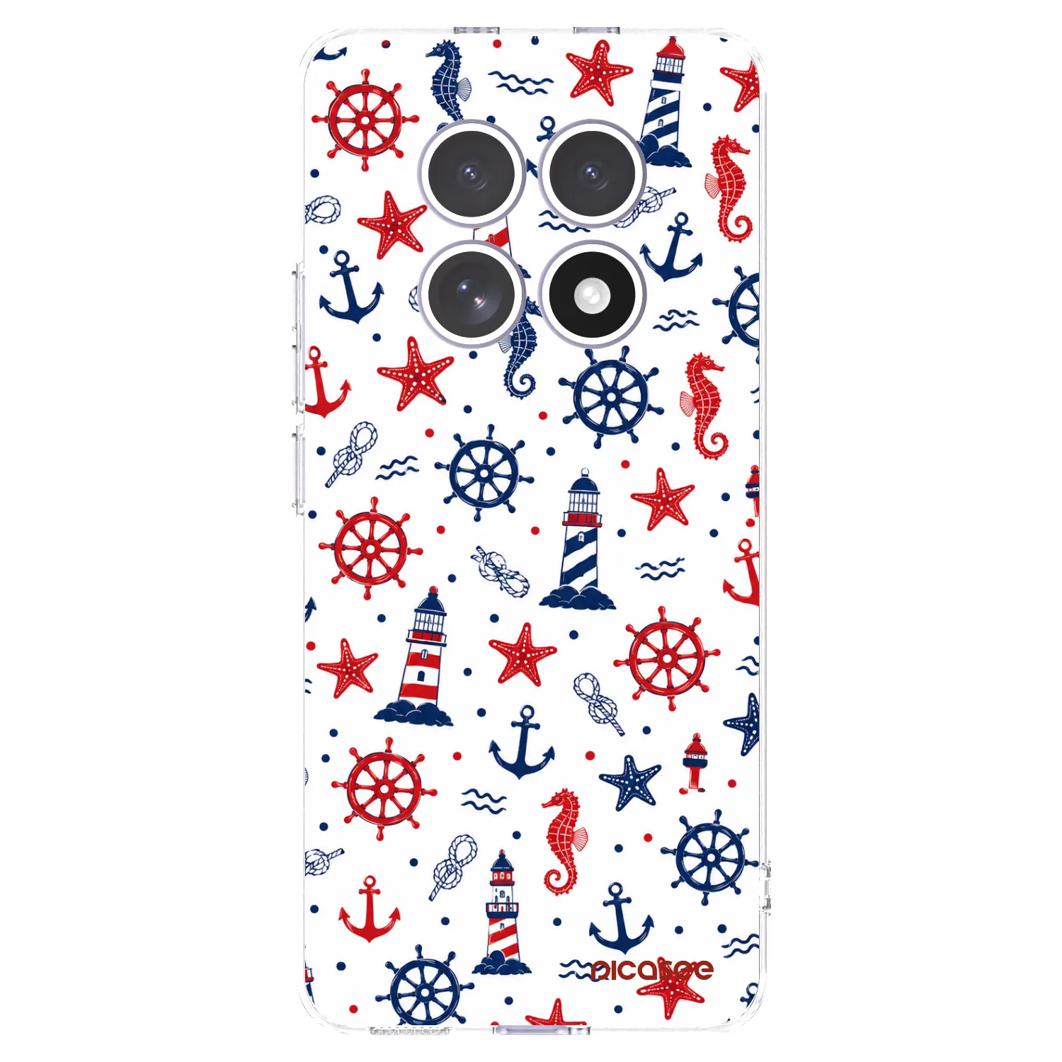 Picasee Xiaomi Redmi Note 15 Hülle - Transparentes Silikon - Sailor Vibes