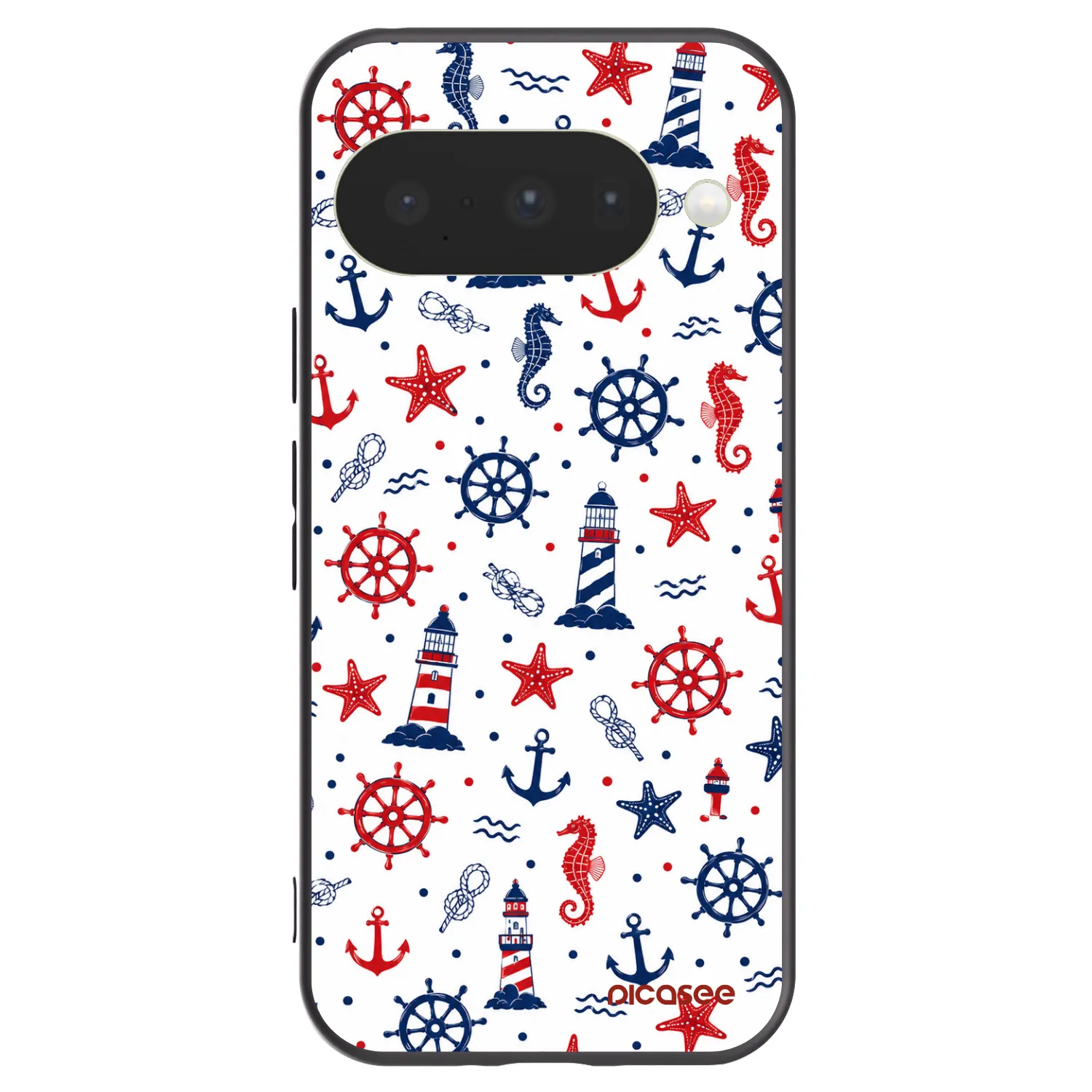 Picasee Google Pixel 10 Hülle - Schwarzes Silikon - Sailor Vibes