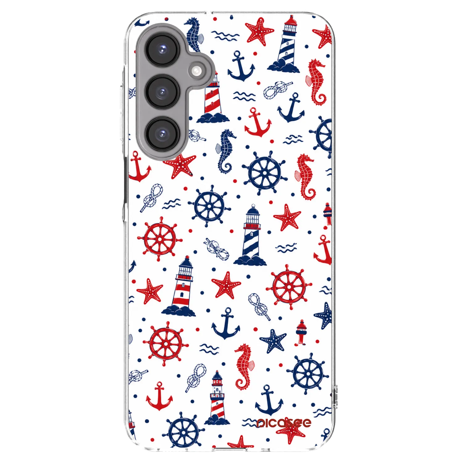 Picasee Samsung Galaxy A16 4G Hülle - Transparentes Silikon - Sailor Vibes