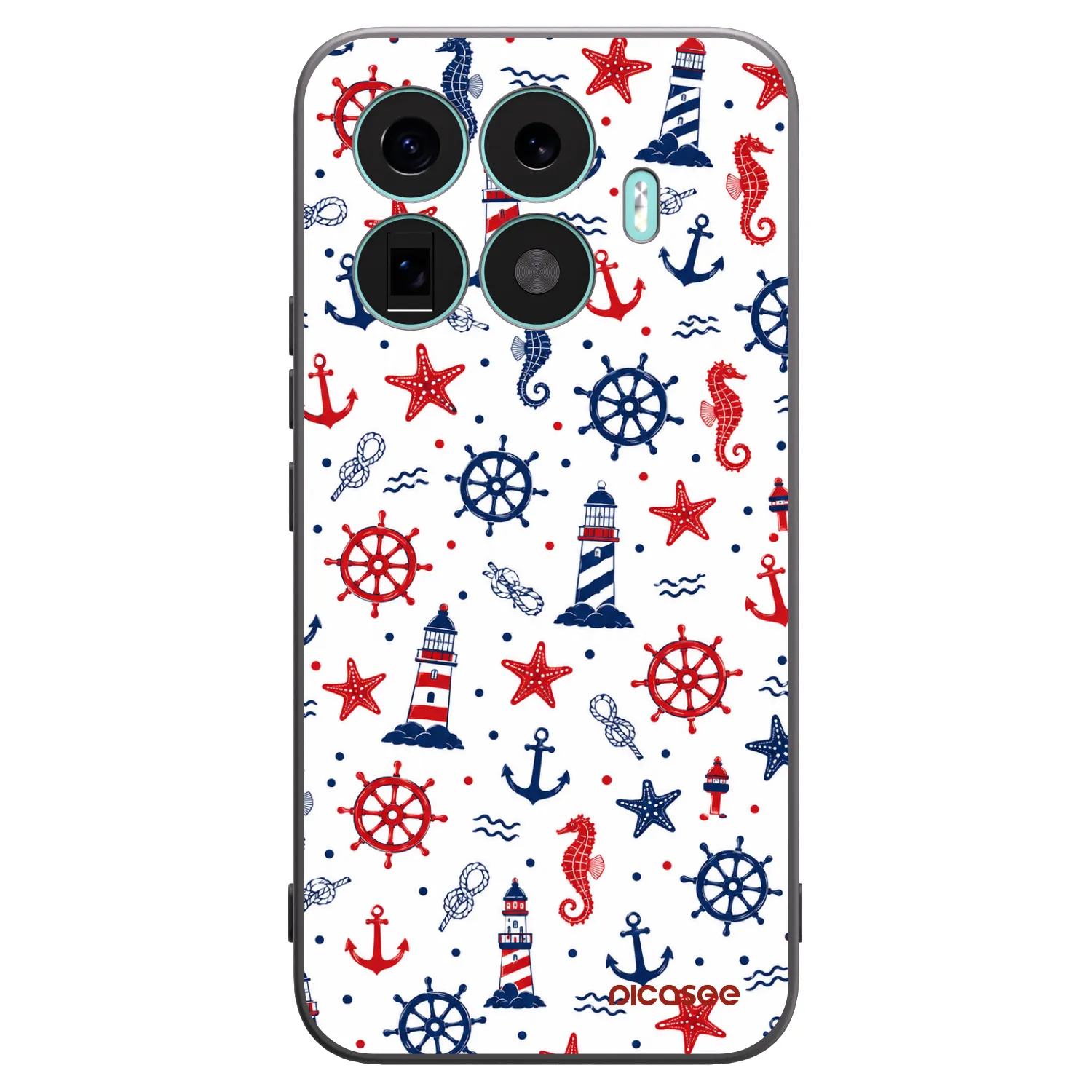 Picasee Xiaomi 17T Pro Hülle - Schwarzes Silikon - Sailor Vibes