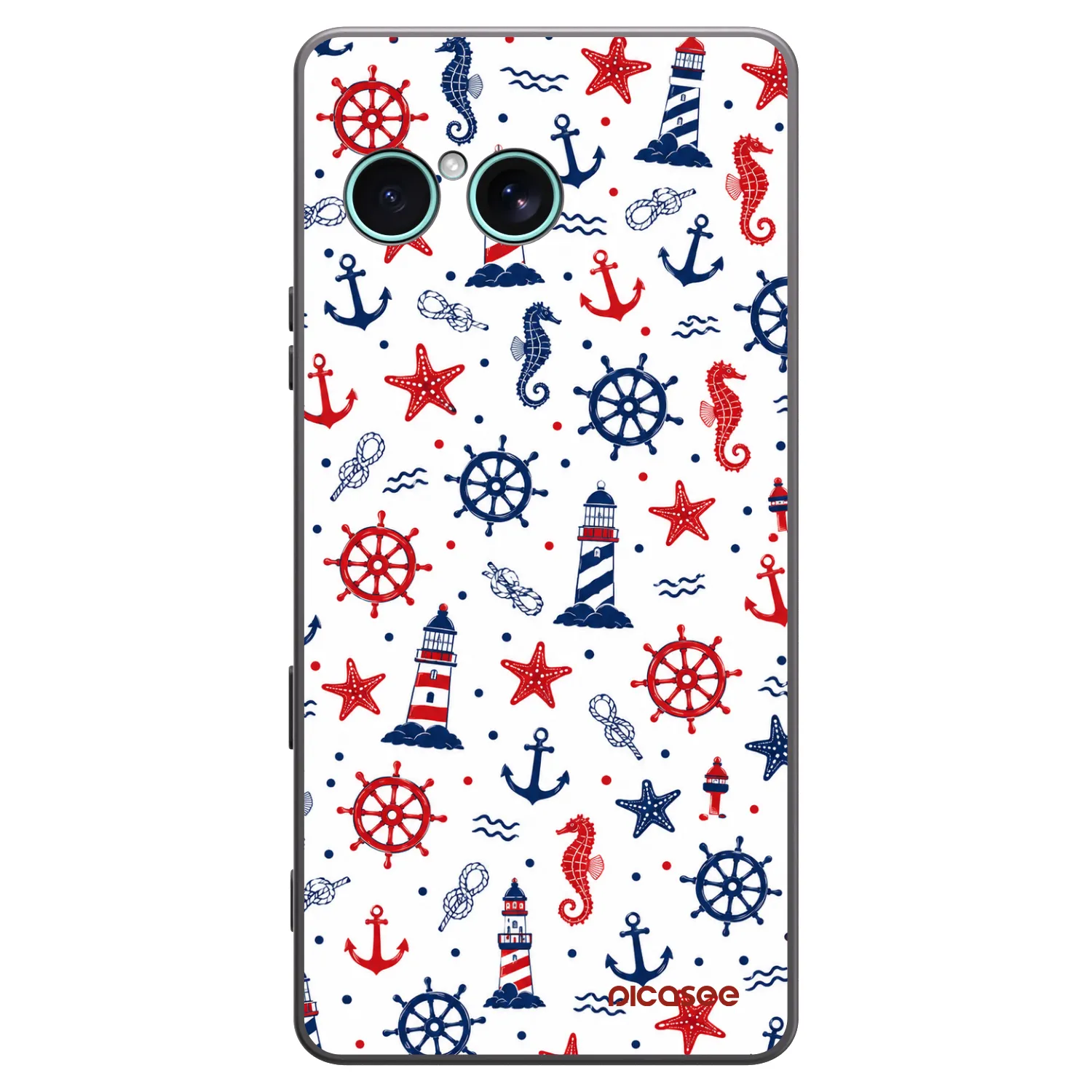 Picasee Sony Xperia 10 VII Hülle - Schwarzes Silikon - Sailor Vibes
