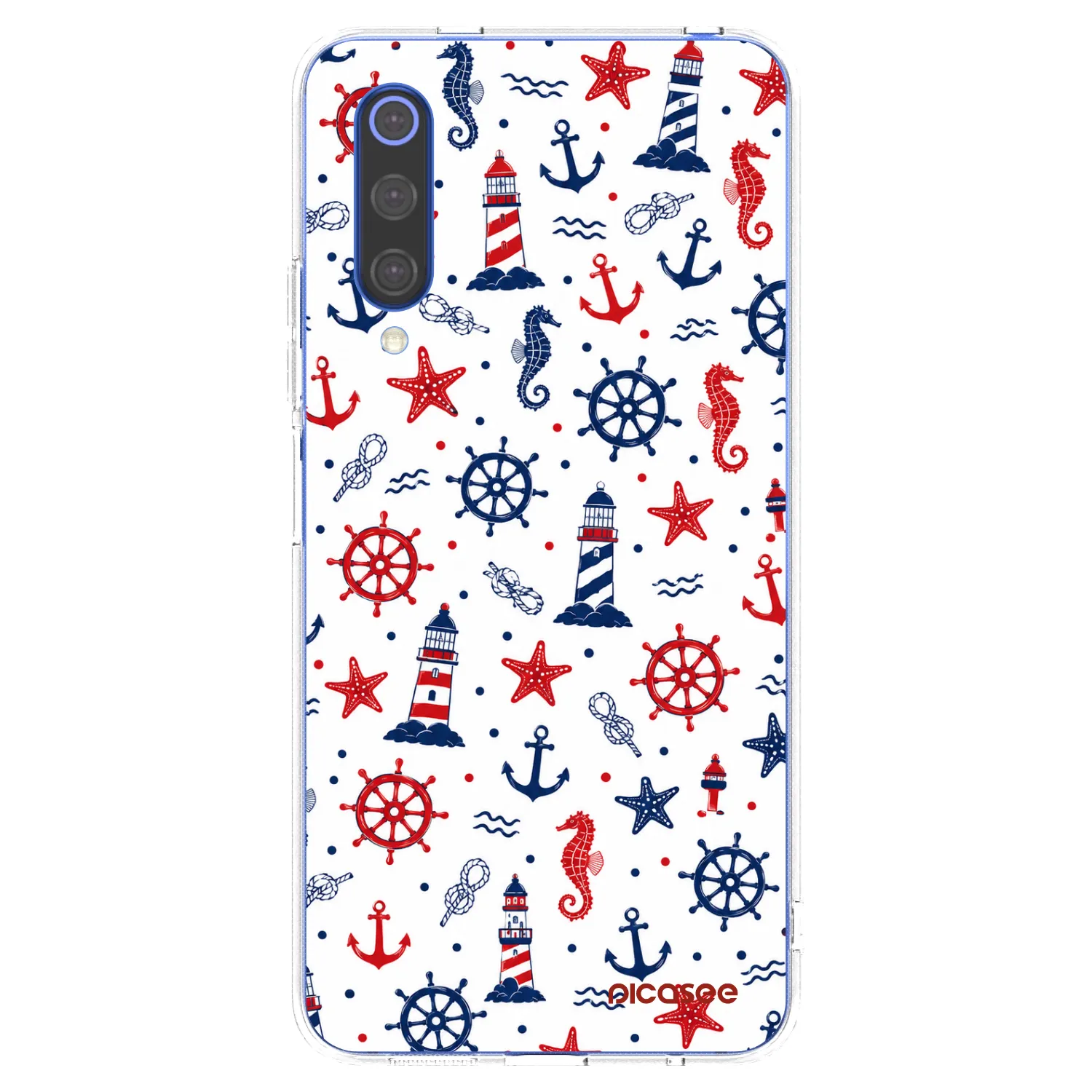 Picasee Xiaomi Mi 9 SE Hülle - Transparentes Silikon - Sailor Vibes