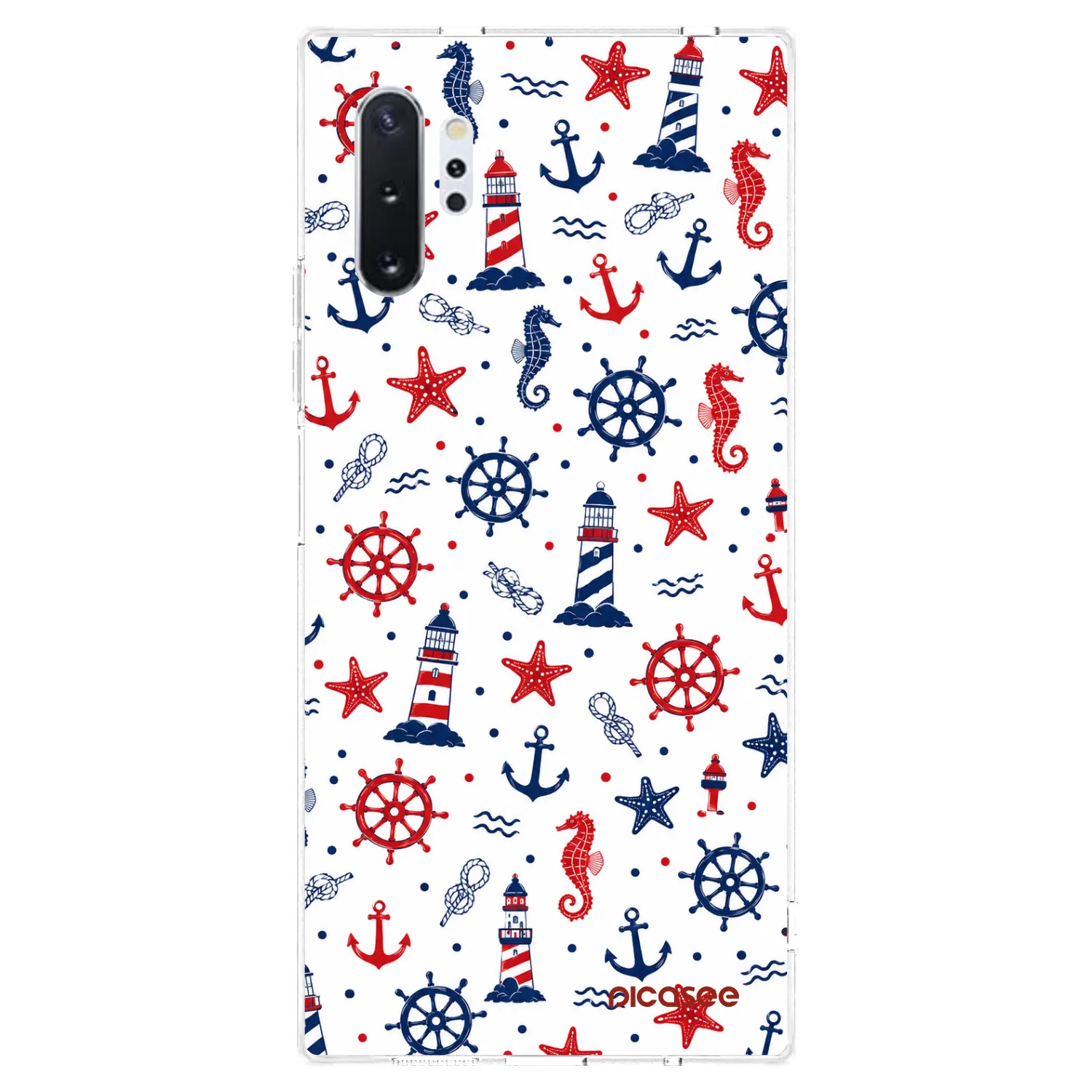 Picasee Samsung Galaxy Note 10+ N975F Hülle - Transparentes Silikon - Sailor Vibes