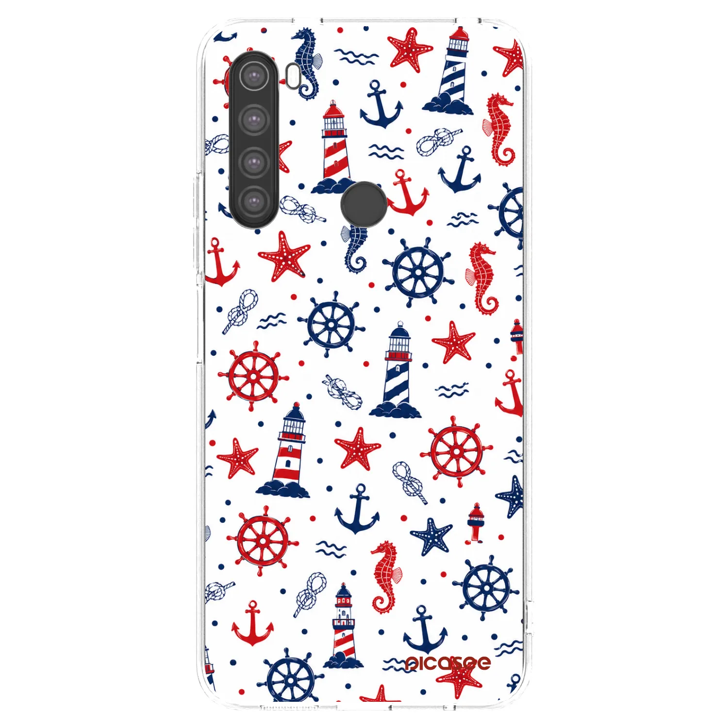 Picasee Xiaomi Redmi Note 8 Hülle - Transparentes Silikon - Sailor Vibes