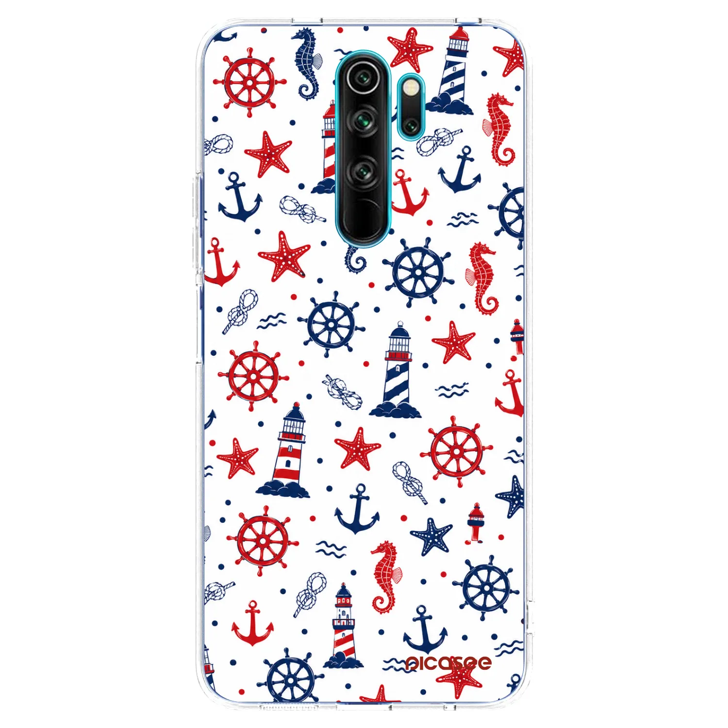 Picasee Xiaomi Redmi Note 8 Pro Hülle - Transparentes Silikon - Sailor Vibes