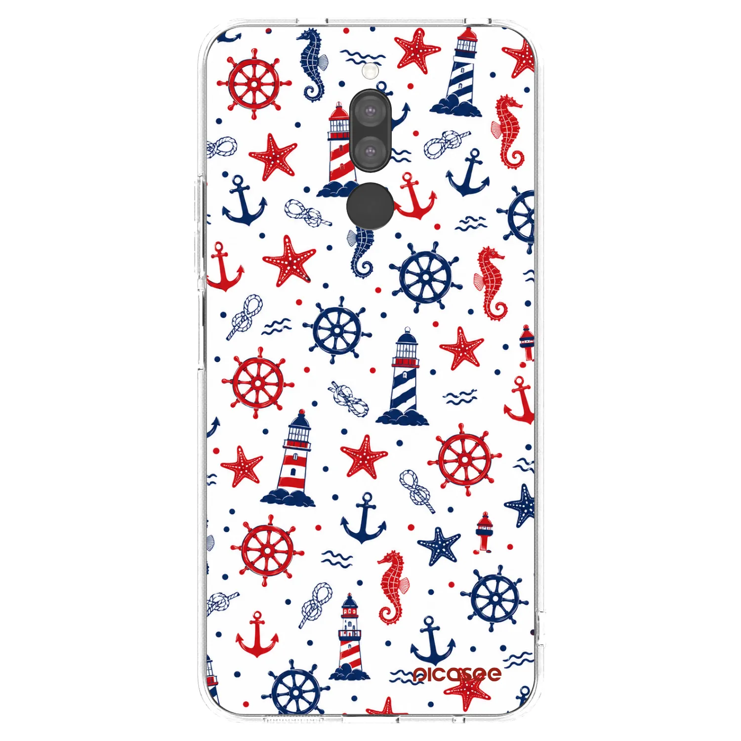 Picasee Xiaomi Redmi 8 Hülle - Transparentes Silikon - Sailor Vibes