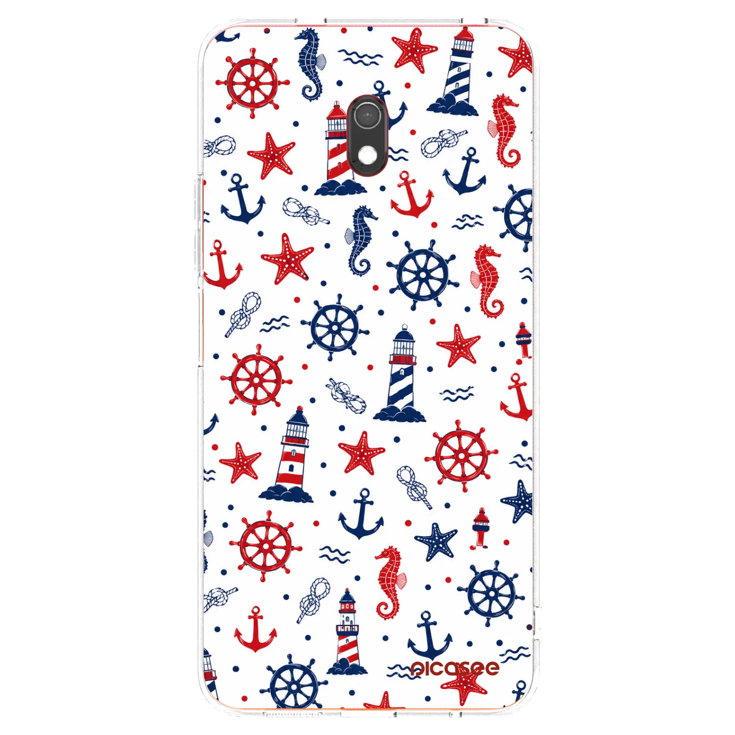 Picasee Xiaomi Redmi 8A Hülle - Transparentes Silikon - Sailor Vibes