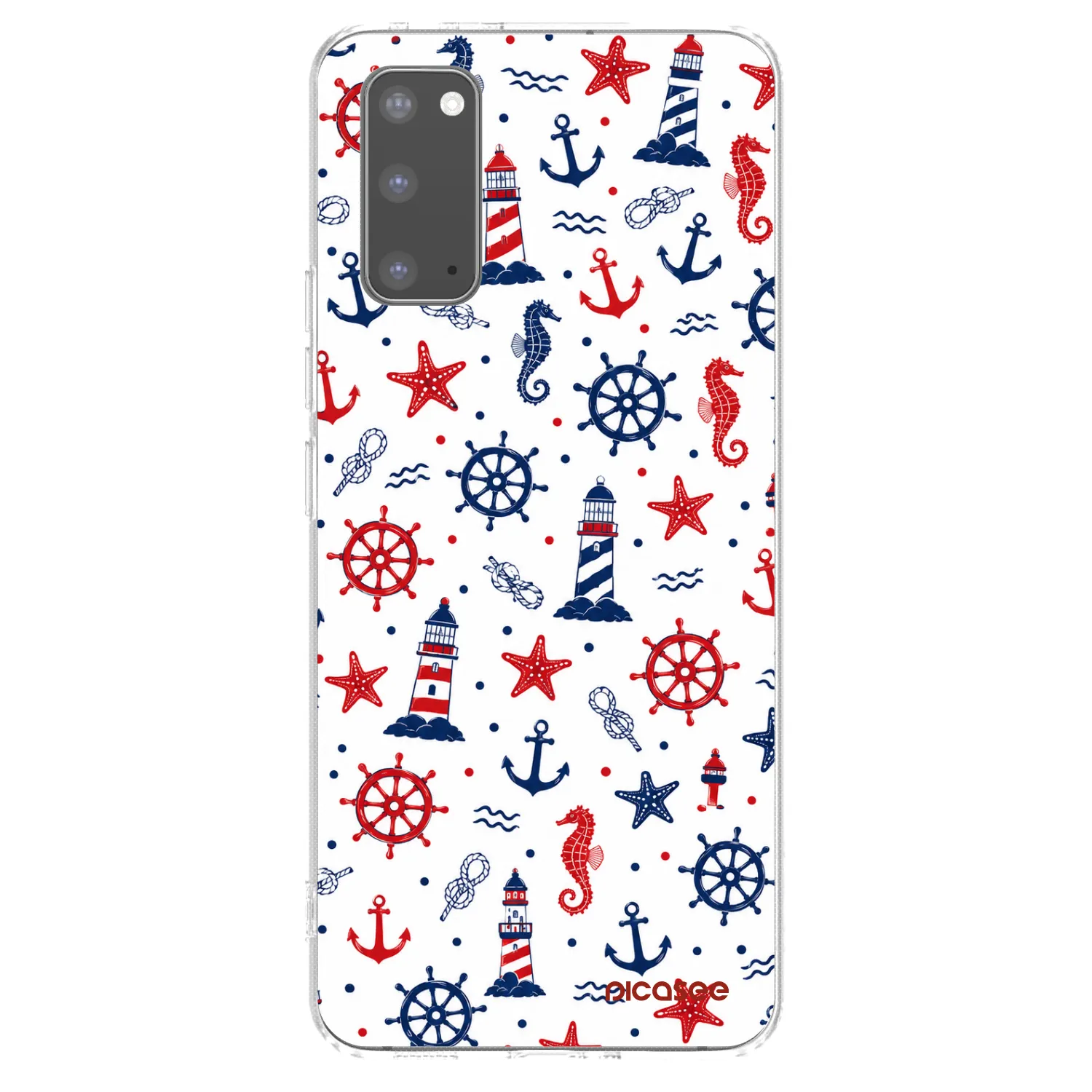 Picasee Samsung Galaxy S20 G980F Hülle - Transparentes Silikon - Sailor Vibes