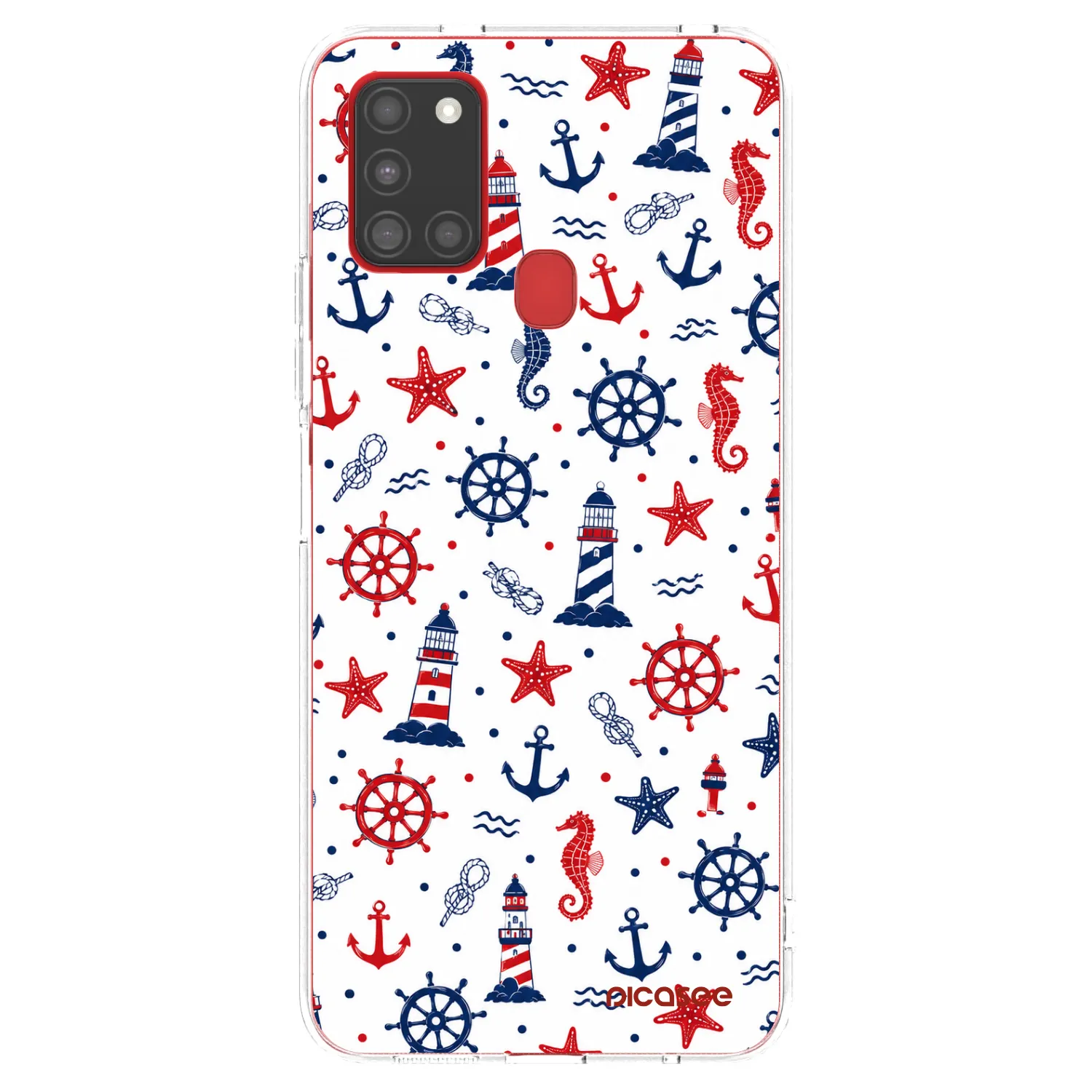 Picasee Samsung Galaxy A21s Hülle - Transparentes Silikon - Sailor Vibes