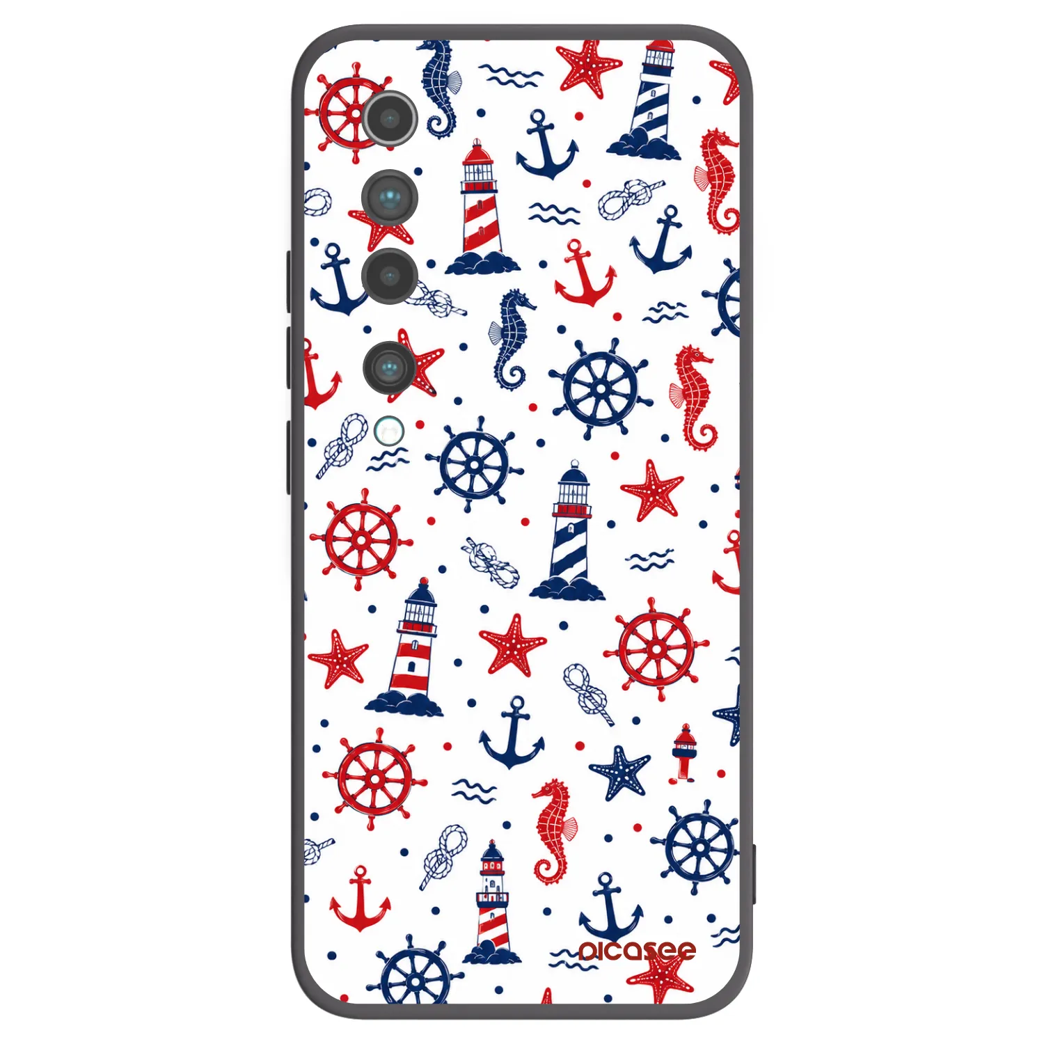 Picasee Xiaomi Mi 10 Hülle - Schwarzes Silikon - Sailor Vibes