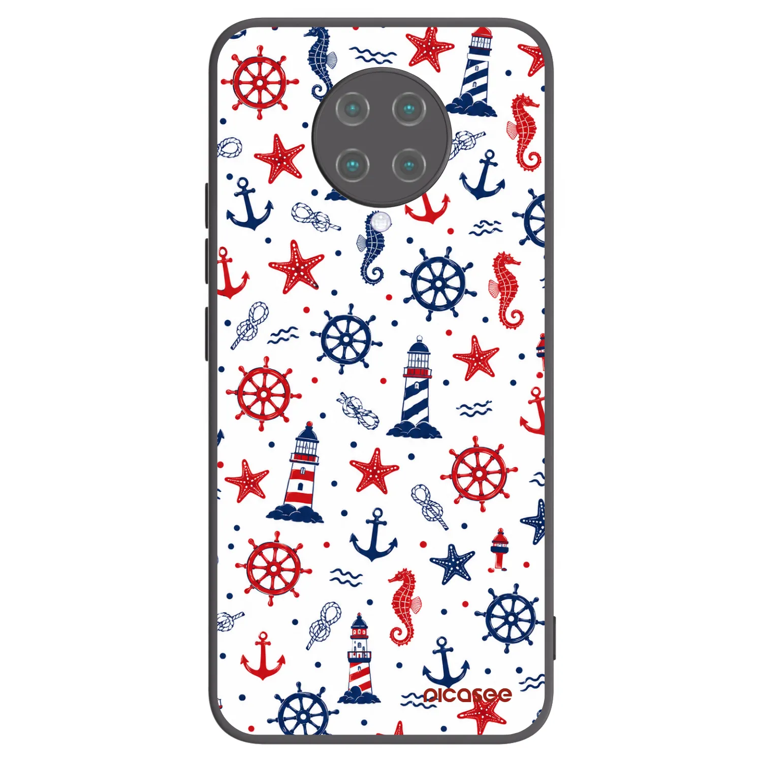 Picasee Xiaomi Poco F2 Pro Hülle - Schwarzes Silikon - Sailor Vibes