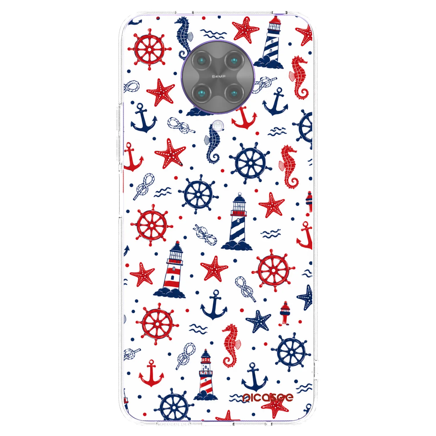 Picasee Xiaomi Poco F2 Pro Hülle - Transparentes Silikon - Sailor Vibes