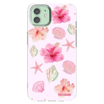 Picasee Apple iPhone 12 Hülle - Transparentes Silikon - Blush Lagoon