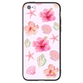 Hülle für Apple iPhone 5/5S/SE - Blush Lagoon