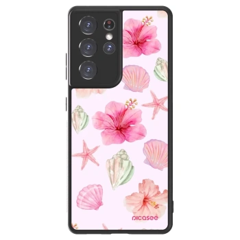 Picasee ULTIMATE CASE für Samsung Galaxy S21 Ultra 5G G998B - Blush Lagoon