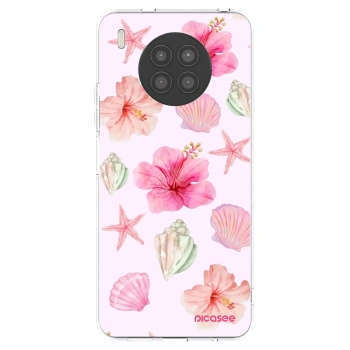 Picasee Huawei Nova 8i Hülle - Transparentes Silikon - Blush Lagoon