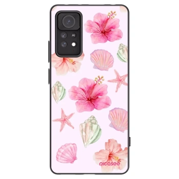 Picasee Xiaomi Redmi Note 11 Pro Hülle - Schwarzes Silikon - Blush Lagoon
