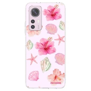 Picasee Xiaomi 12 Hülle - Transparentes Silikon - Blush Lagoon