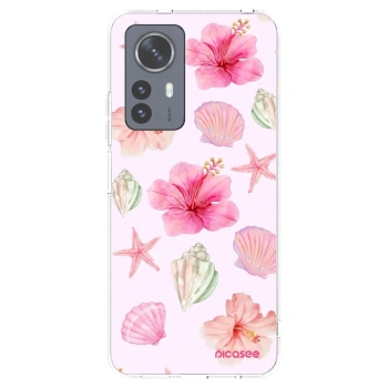 Picasee Xiaomi 12 Pro Hülle - Transparentes Silikon - Blush Lagoon