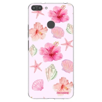 Picasee Huawei P Smart Hülle - Transparentes Silikon - Blush Lagoon