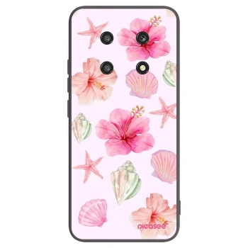 Picasee Honor Magic4 Lite 5G Hülle - Schwarzes Silikon - Blush Lagoon
