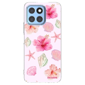 Picasee Honor X6 Hülle - Transparentes Silikon - Blush Lagoon