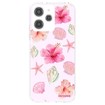 Picasee Xiaomi Redmi 12 4G Hülle - Transparentes Silikon - Blush Lagoon