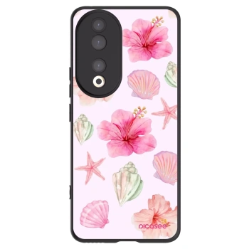 Picasee Honor 90 5G Hülle - Schwarzes Silikon - Blush Lagoon