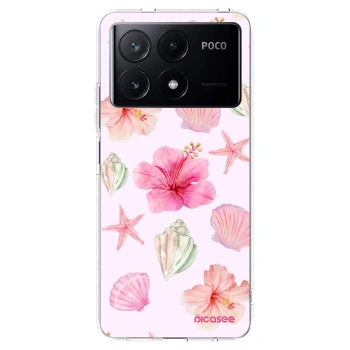 Picasee Xiaomi Poco X6 Pro Hülle - Transparentes Silikon - Blush Lagoon
